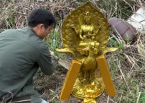A Serendipitous Meeting with Buddha: The Enchanting Odyssey of Embracing the Solid Gold Guan Yin Statue and the Overflowing Joy it Infused into the Soul