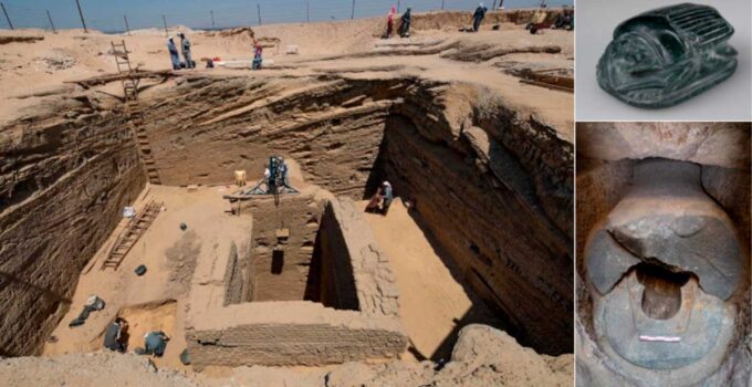 Unveiling the Extraordinary Tomb of a 6th Century BC Egyptian Commander through Excavation